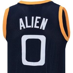 Space Jam - Men’s Sz. L Dark Blue Monstars Basketball Jersey NWT